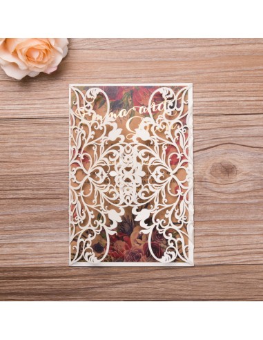 Pack Faire-part mariage Vintage Chic...