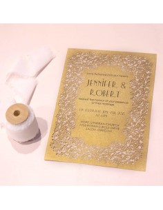 Faire-Part Mariage Laser...