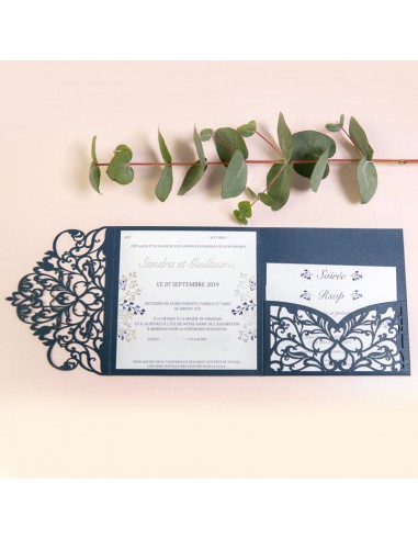 Faire-part Mariage Pocketfolder...