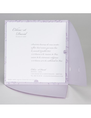 Pack Faire-part mariage pochette...