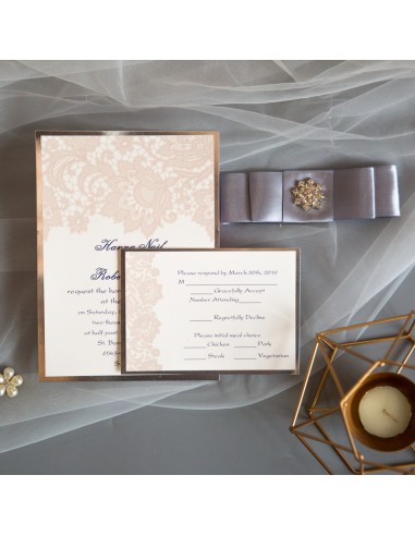 Pack Faire-part Mariage Calque...