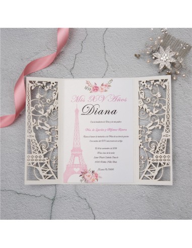 Bundle Faire-Part Mariage Tour Eiffel...