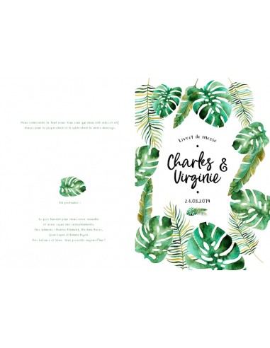 Pack Couverture de livret de messe...