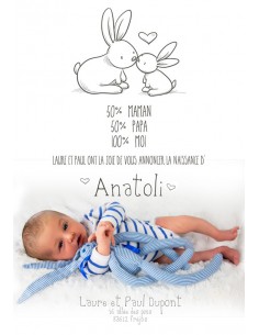 Faire-Part Naissance Magnet... 2