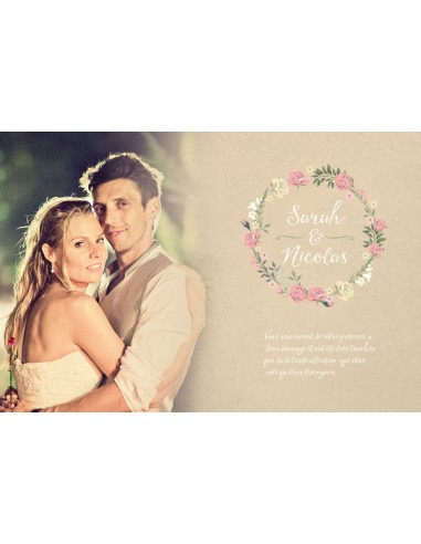 Pack Remerciements Mariage Couronne...