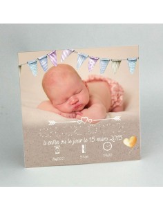 Faire-Part Naissance Magnet...