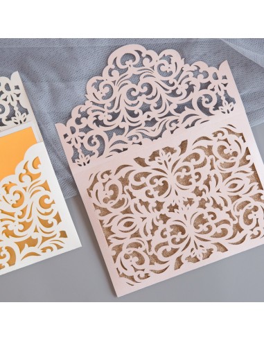 Pack Faire-part Mariage Shabby Chic -...