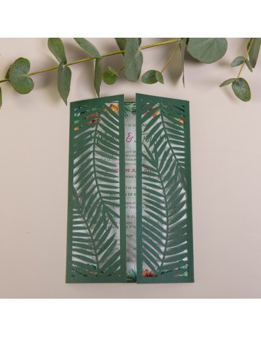 Pack Faire-part mariage Exotique chic...