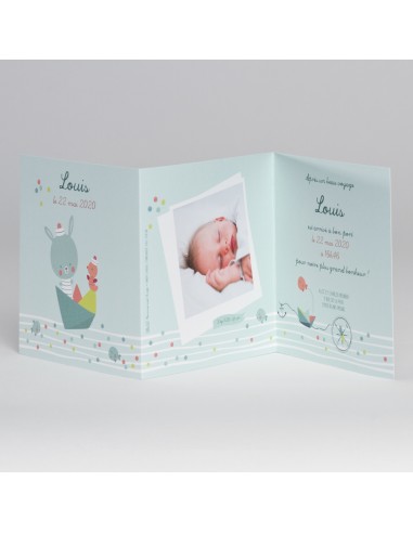 Pack Faire-Part Naissance animaux marins