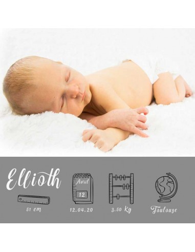 Pack Faire-Part Naissance Magnet...