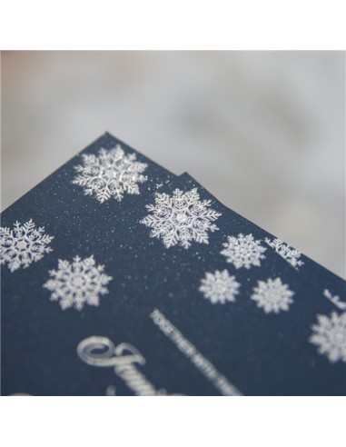 Pack Faire-part Mariage Calque Hiver...