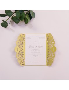 Faire-part Mariage Dentelle... 2