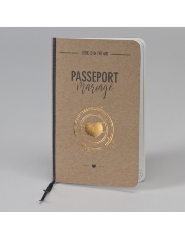 Pack Faire-part Mariage Passeport Kraft Pack Faire-part Mariage Passeport Kraft