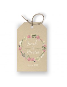 Etiquette Mariage couronne...