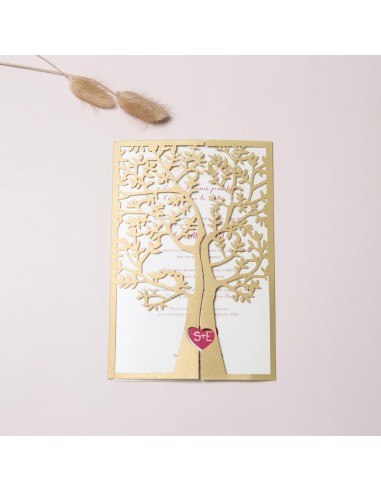 Pack Faire-part Mariage Nature Arbre...