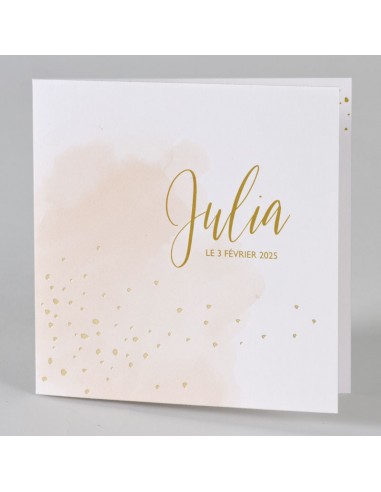 Pack Faire-part Naissance aquarelle...