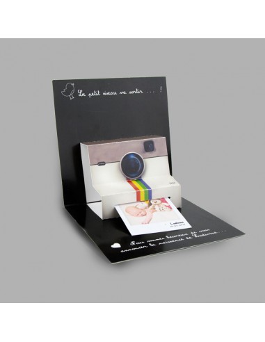 Pack Faire-part Naissance Pop Up...