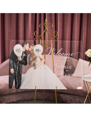 Tableau de bienvenue Mariage...