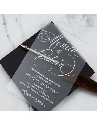 Pack Faire-Part Mariage plexiglas...