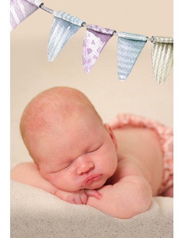 Étiquette naissance point à relier-...
