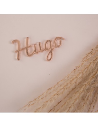 Marque place Prénom Découpe Plexi