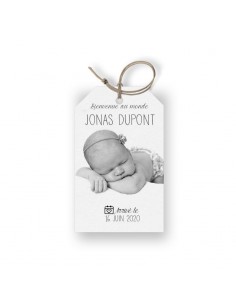 Étiquette naissance...