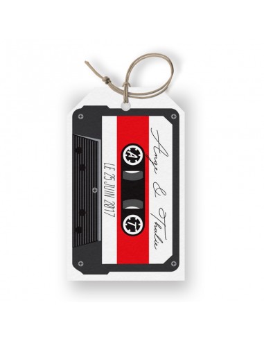 Pack Étiquette mariage Cassette...