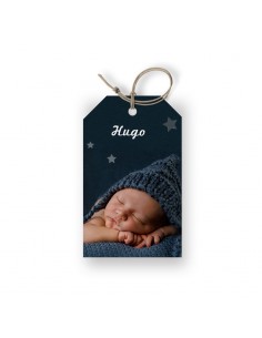Étiquette naissance Nuit...