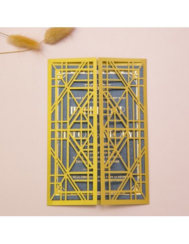 Pack Faire-part mariage Années Folles...