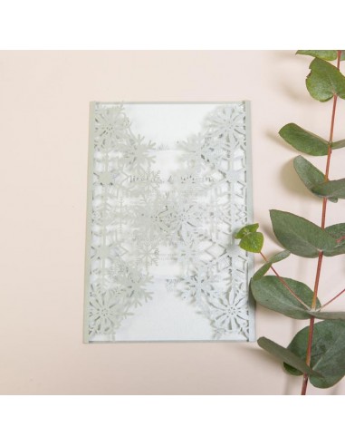 Pack Faire part de Mariage Flocons de...