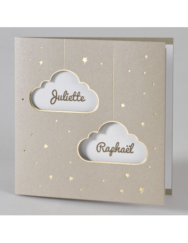 Pack Faire-Part Naissance jumeaux...