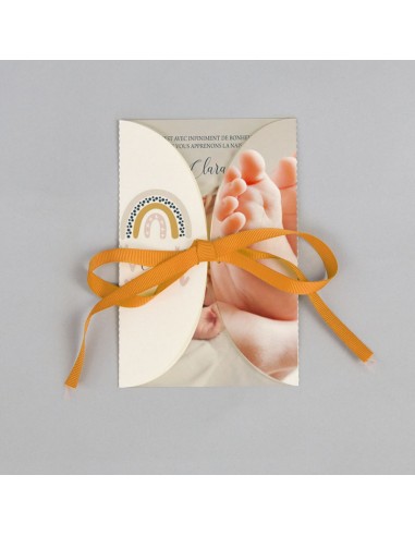 Pack Faire-part Naissance Arc en ciel...