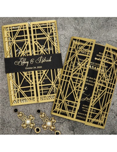 Pack Faire-part mariage Années Folles...