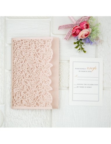 Pack Faire-part Mariage Pocket folder...