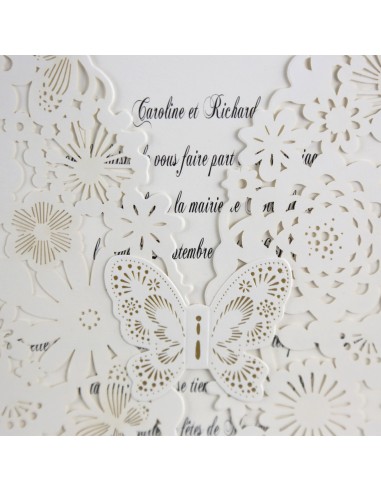 Pack Faire-part Mariage dentelle...