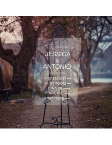 Panneau directionnel Mariage en...