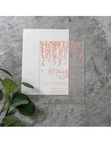 Pack Faire-part Mariage Plexiglass...