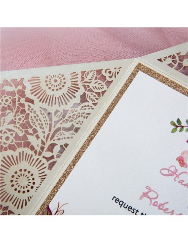Bundle Faire-part Mariage dentelle...