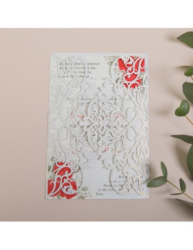 Pack Pochette Faire-Part Mariage...