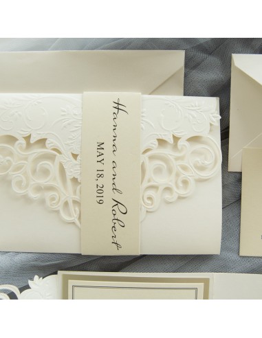 Pack Faire-part Mariage Pocketfolder...