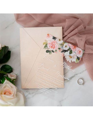 Pack Faire-Part Mariage en plexiglas...