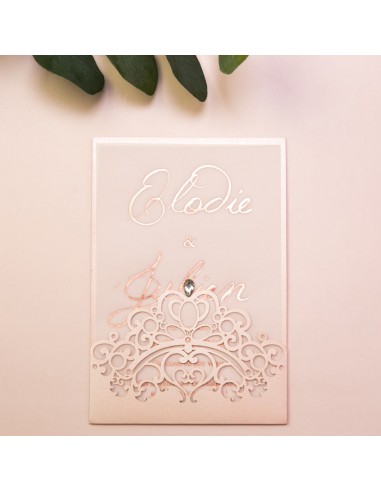Pack Faire-part mariage Couronne de...