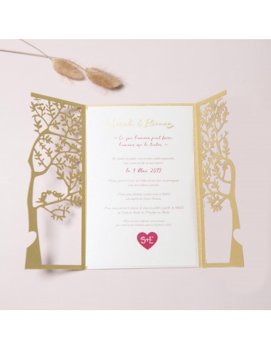 Pack Faire-part Mariage Nature Arbre...
