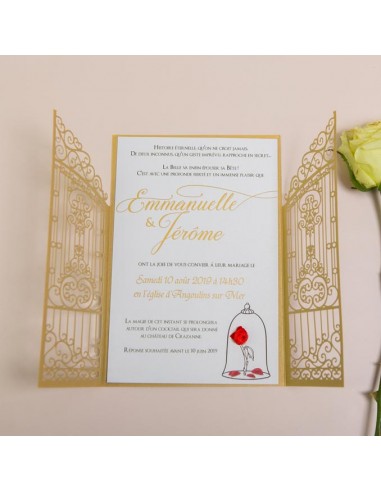 Pack Faire-part mariage dentelle...