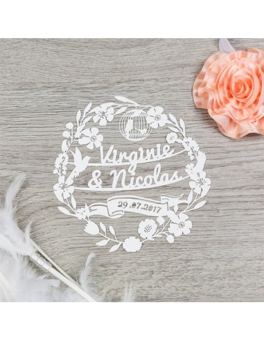 Pack Faire-Part Mariage Broderie...