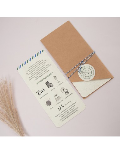 Pack Faire-part Mariage - Pochette...