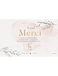 Remerciements Naissance... 2