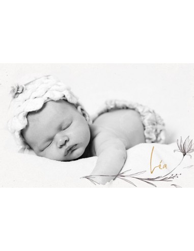 Remerciements Naissance aquarelle -...