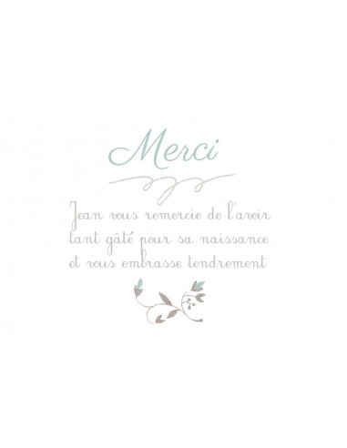 Remerciements Naissance couronne de...