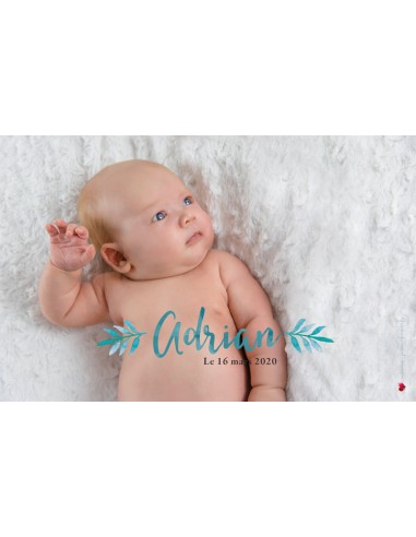 Remerciements Naissance liberty - Adrian